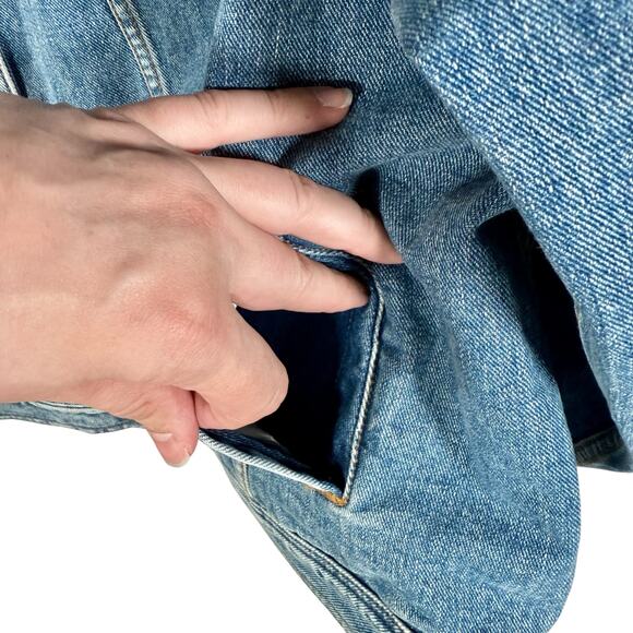 Ralph Lauren Jeans Co Women's 2X Button Front Denim Jean Jacket 100% Cotton - Picture 10 of 12